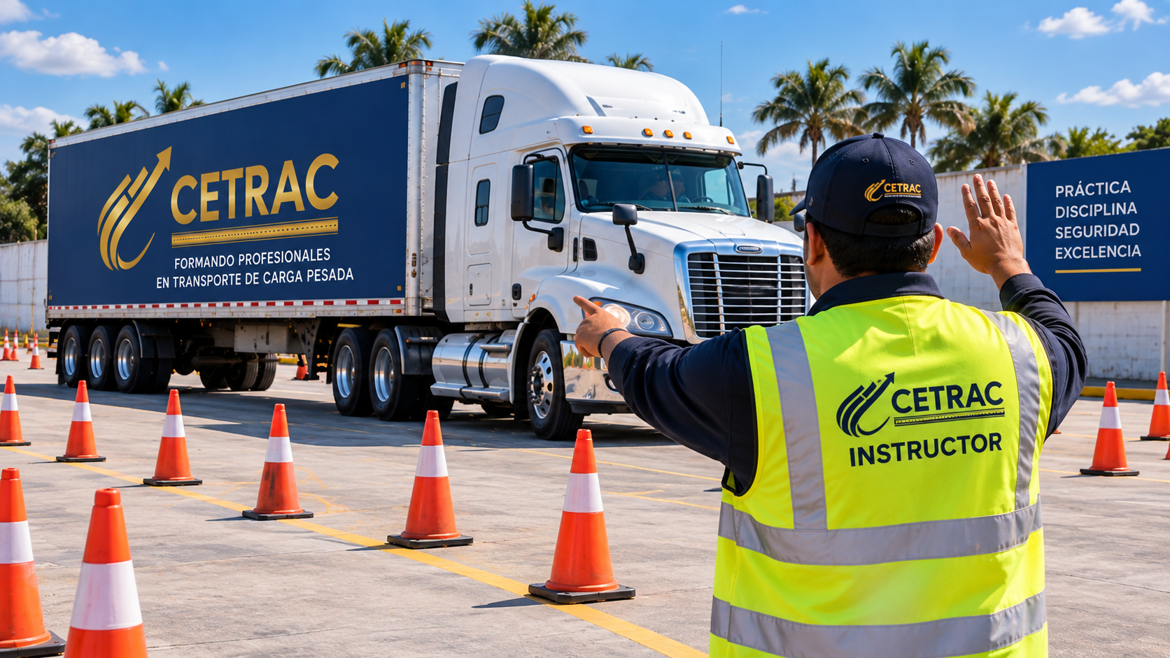 Prácticas de conducción de vehículos pesados